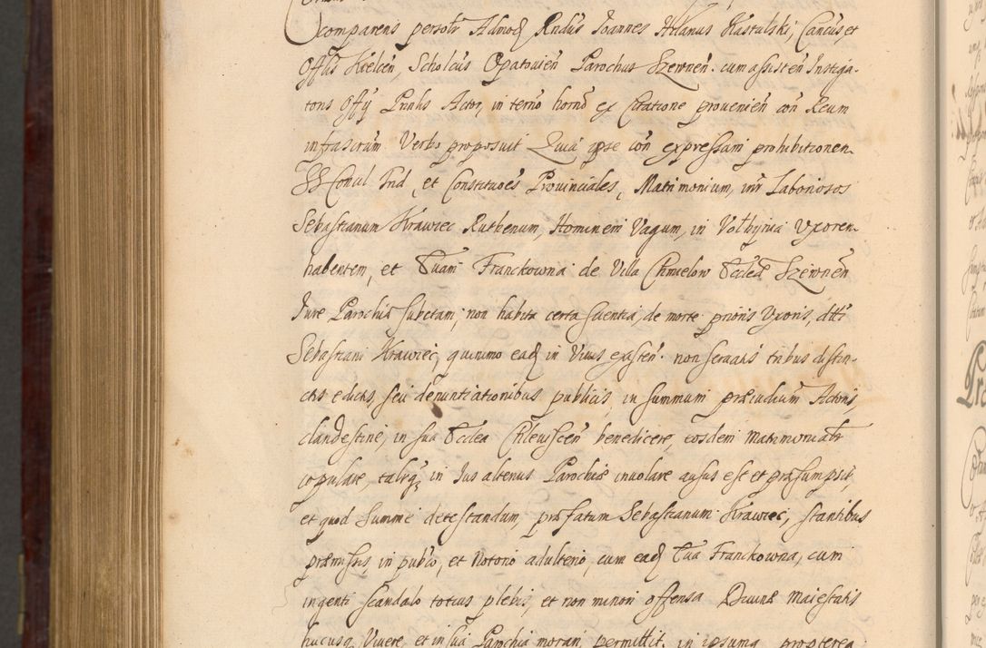 Zdjęcie nr 1473 dla obiektu archiwalnego: Acta actorum episcopalium R. D. Andreae Trzebicki ab anno 1670 ad annum 1675 mensem Martinum acticatorum Volumen V