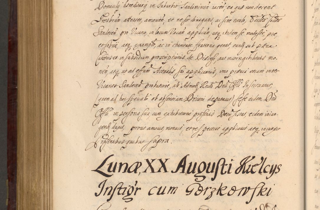 Zdjęcie nr 1469 dla obiektu archiwalnego: Acta actorum episcopalium R. D. Andreae Trzebicki ab anno 1670 ad annum 1675 mensem Martinum acticatorum Volumen V