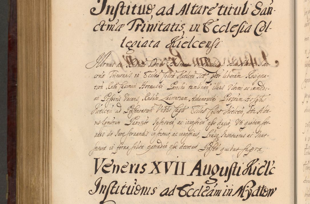 Zdjęcie nr 1465 dla obiektu archiwalnego: Acta actorum episcopalium R. D. Andreae Trzebicki ab anno 1670 ad annum 1675 mensem Martinum acticatorum Volumen V