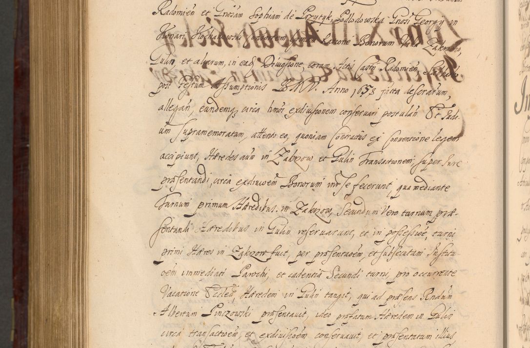 Zdjęcie nr 1463 dla obiektu archiwalnego: Acta actorum episcopalium R. D. Andreae Trzebicki ab anno 1670 ad annum 1675 mensem Martinum acticatorum Volumen V