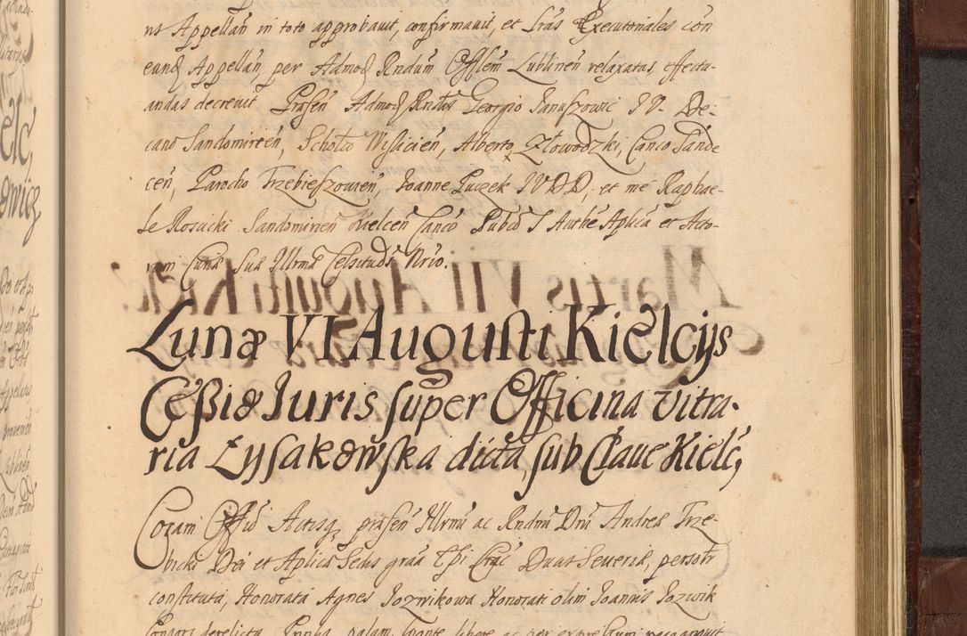 Zdjęcie nr 1460 dla obiektu archiwalnego: Acta actorum episcopalium R. D. Andreae Trzebicki ab anno 1670 ad annum 1675 mensem Martinum acticatorum Volumen V