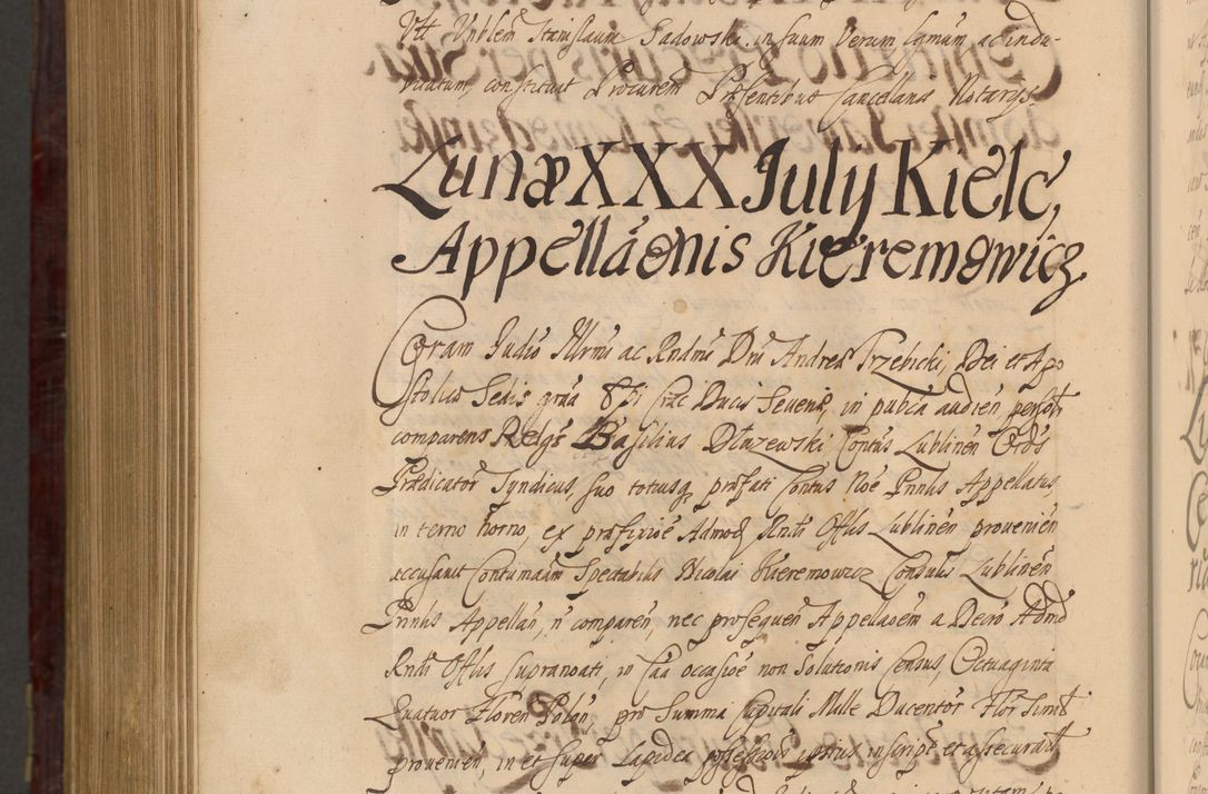 Zdjęcie nr 1459 dla obiektu archiwalnego: Acta actorum episcopalium R. D. Andreae Trzebicki ab anno 1670 ad annum 1675 mensem Martinum acticatorum Volumen V