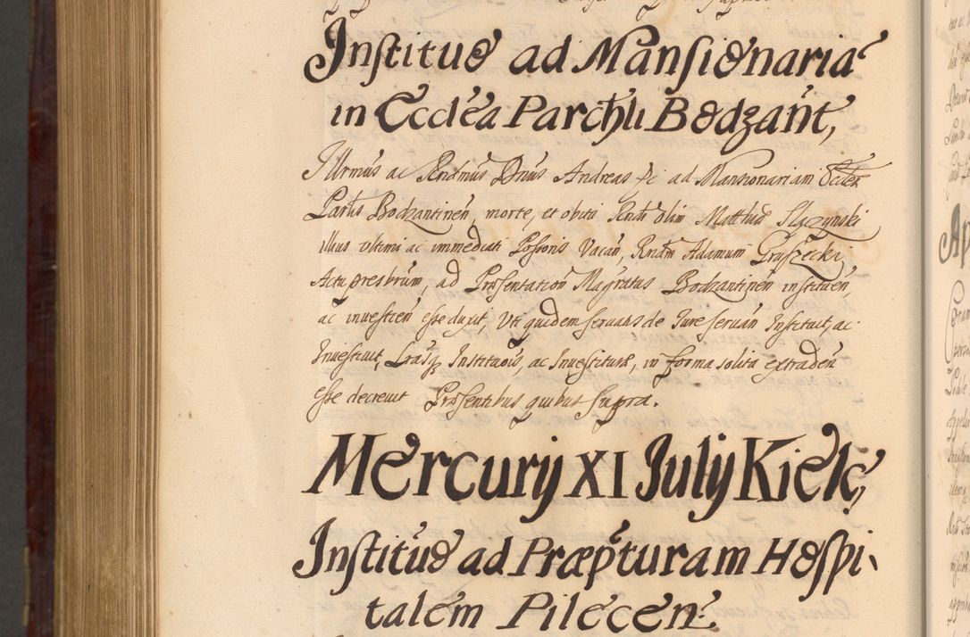 Zdjęcie nr 1449 dla obiektu archiwalnego: Acta actorum episcopalium R. D. Andreae Trzebicki ab anno 1670 ad annum 1675 mensem Martinum acticatorum Volumen V