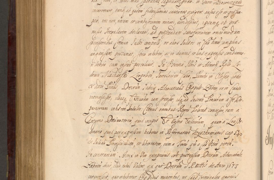 Zdjęcie nr 1445 dla obiektu archiwalnego: Acta actorum episcopalium R. D. Andreae Trzebicki ab anno 1670 ad annum 1675 mensem Martinum acticatorum Volumen V