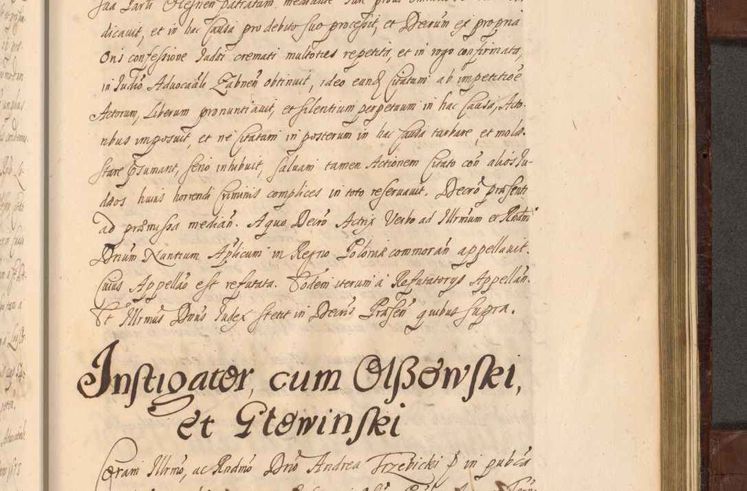 Zdjęcie nr 1446 dla obiektu archiwalnego: Acta actorum episcopalium R. D. Andreae Trzebicki ab anno 1670 ad annum 1675 mensem Martinum acticatorum Volumen V