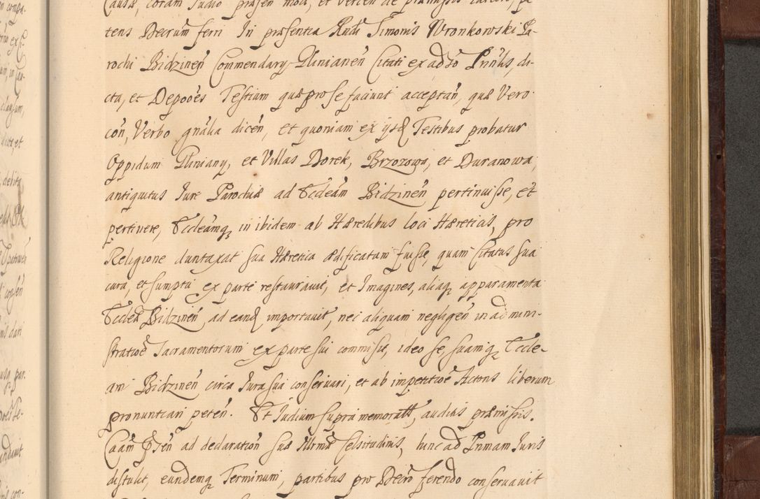 Zdjęcie nr 1436 dla obiektu archiwalnego: Acta actorum episcopalium R. D. Andreae Trzebicki ab anno 1670 ad annum 1675 mensem Martinum acticatorum Volumen V