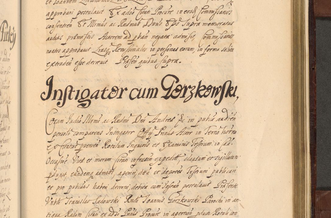 Zdjęcie nr 1434 dla obiektu archiwalnego: Acta actorum episcopalium R. D. Andreae Trzebicki ab anno 1670 ad annum 1675 mensem Martinum acticatorum Volumen V