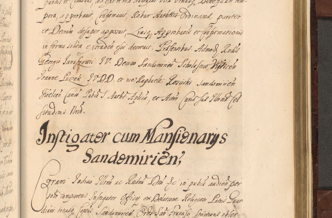 Zdjęcie nr 1426 dla obiektu archiwalnego: Acta actorum episcopalium R. D. Andreae Trzebicki ab anno 1670 ad annum 1675 mensem Martinum acticatorum Volumen V
