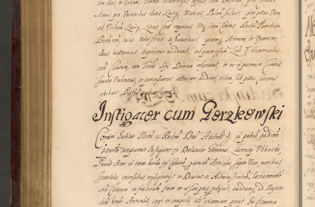 Zdjęcie nr 1421 dla obiektu archiwalnego: Acta actorum episcopalium R. D. Andreae Trzebicki ab anno 1670 ad annum 1675 mensem Martinum acticatorum Volumen V