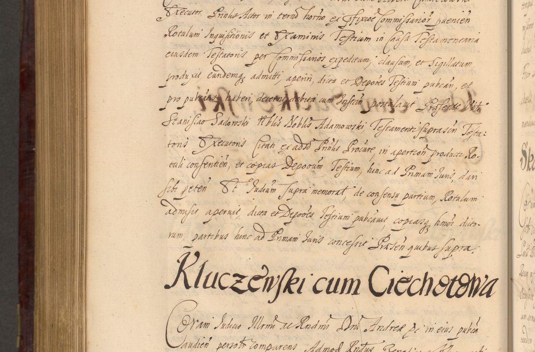 Zdjęcie nr 1419 dla obiektu archiwalnego: Acta actorum episcopalium R. D. Andreae Trzebicki ab anno 1670 ad annum 1675 mensem Martinum acticatorum Volumen V