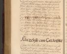 Zdjęcie nr 1419 dla obiektu archiwalnego: Acta actorum episcopalium R. D. Andreae Trzebicki ab anno 1670 ad annum 1675 mensem Martinum acticatorum Volumen V