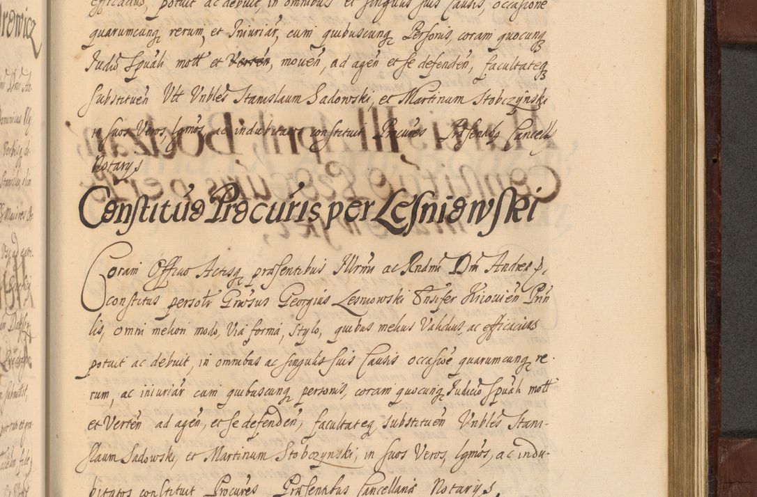Zdjęcie nr 1412 dla obiektu archiwalnego: Acta actorum episcopalium R. D. Andreae Trzebicki ab anno 1670 ad annum 1675 mensem Martinum acticatorum Volumen V
