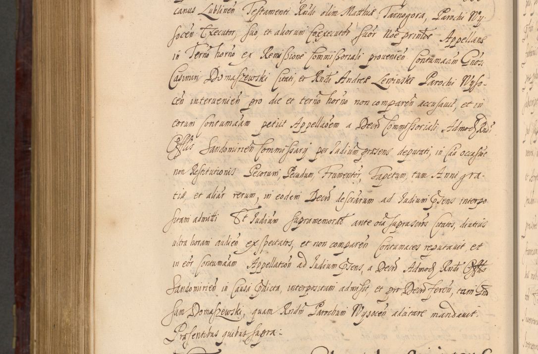 Zdjęcie nr 1405 dla obiektu archiwalnego: Acta actorum episcopalium R. D. Andreae Trzebicki ab anno 1670 ad annum 1675 mensem Martinum acticatorum Volumen V