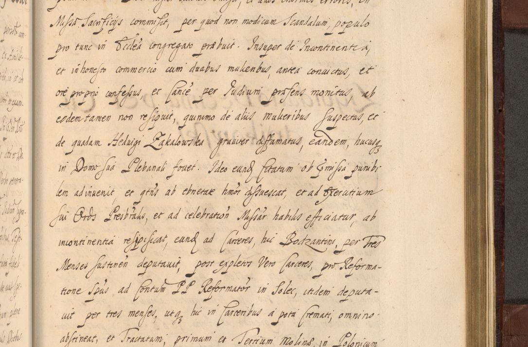 Zdjęcie nr 1402 dla obiektu archiwalnego: Acta actorum episcopalium R. D. Andreae Trzebicki ab anno 1670 ad annum 1675 mensem Martinum acticatorum Volumen V