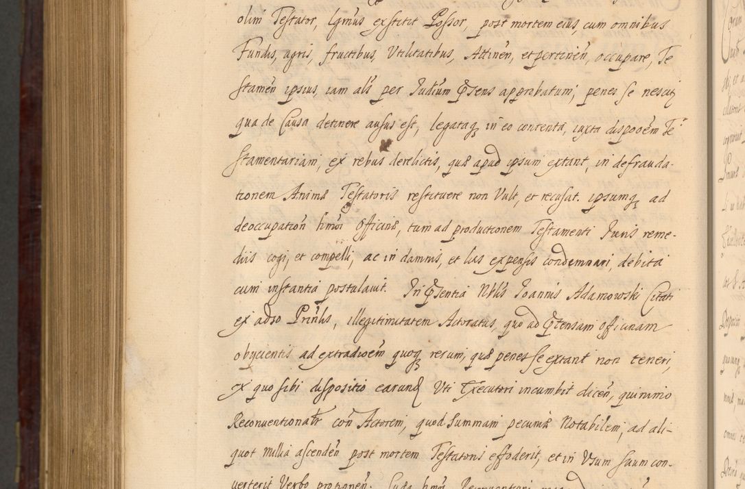 Zdjęcie nr 1399 dla obiektu archiwalnego: Acta actorum episcopalium R. D. Andreae Trzebicki ab anno 1670 ad annum 1675 mensem Martinum acticatorum Volumen V