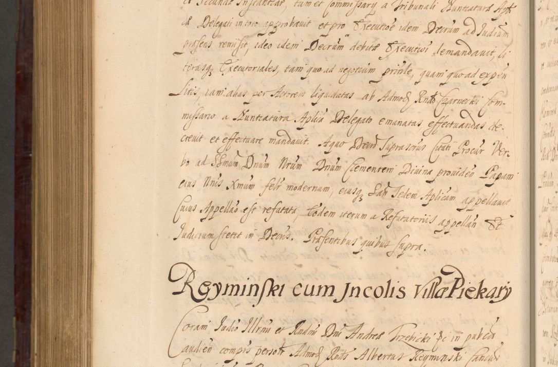 Zdjęcie nr 1393 dla obiektu archiwalnego: Acta actorum episcopalium R. D. Andreae Trzebicki ab anno 1670 ad annum 1675 mensem Martinum acticatorum Volumen V