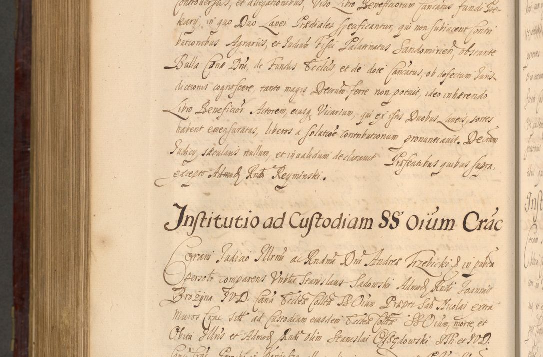 Zdjęcie nr 1395 dla obiektu archiwalnego: Acta actorum episcopalium R. D. Andreae Trzebicki ab anno 1670 ad annum 1675 mensem Martinum acticatorum Volumen V
