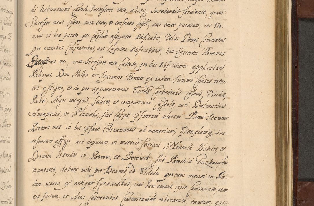 Zdjęcie nr 1384 dla obiektu archiwalnego: Acta actorum episcopalium R. D. Andreae Trzebicki ab anno 1670 ad annum 1675 mensem Martinum acticatorum Volumen V