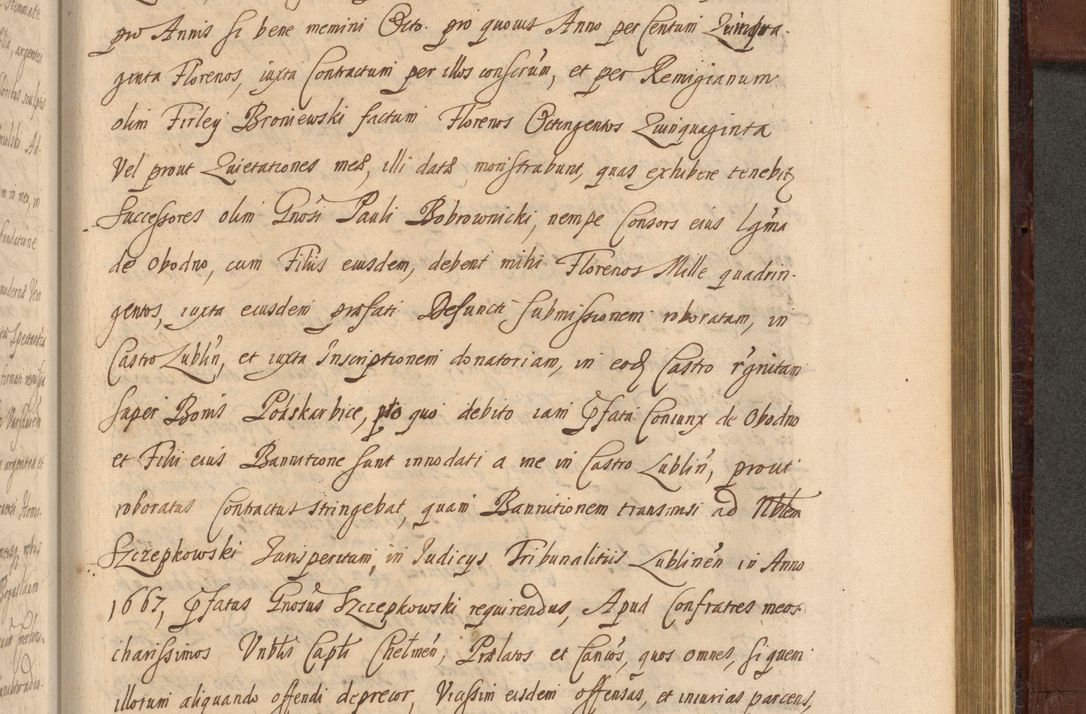 Zdjęcie nr 1382 dla obiektu archiwalnego: Acta actorum episcopalium R. D. Andreae Trzebicki ab anno 1670 ad annum 1675 mensem Martinum acticatorum Volumen V