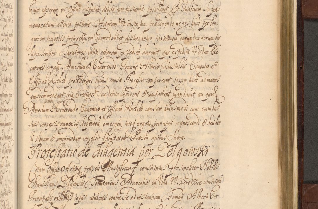 Zdjęcie nr 1368 dla obiektu archiwalnego: Acta actorum episcopalium R. D. Andreae Trzebicki ab anno 1670 ad annum 1675 mensem Martinum acticatorum Volumen V