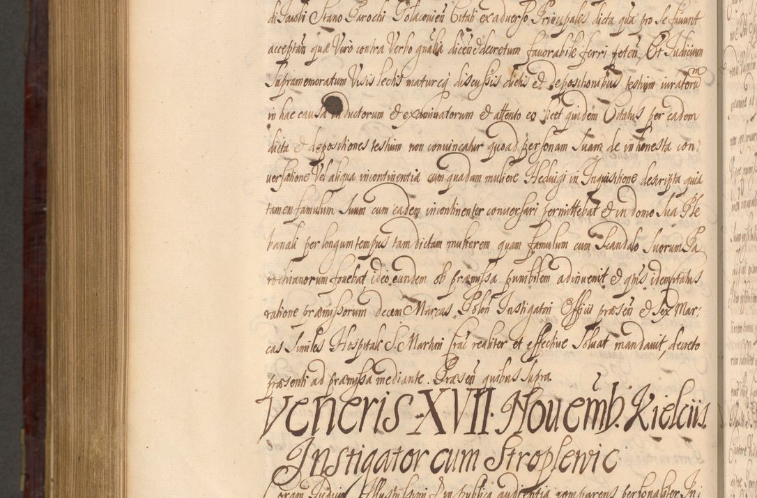 Zdjęcie nr 1365 dla obiektu archiwalnego: Acta actorum episcopalium R. D. Andreae Trzebicki ab anno 1670 ad annum 1675 mensem Martinum acticatorum Volumen V
