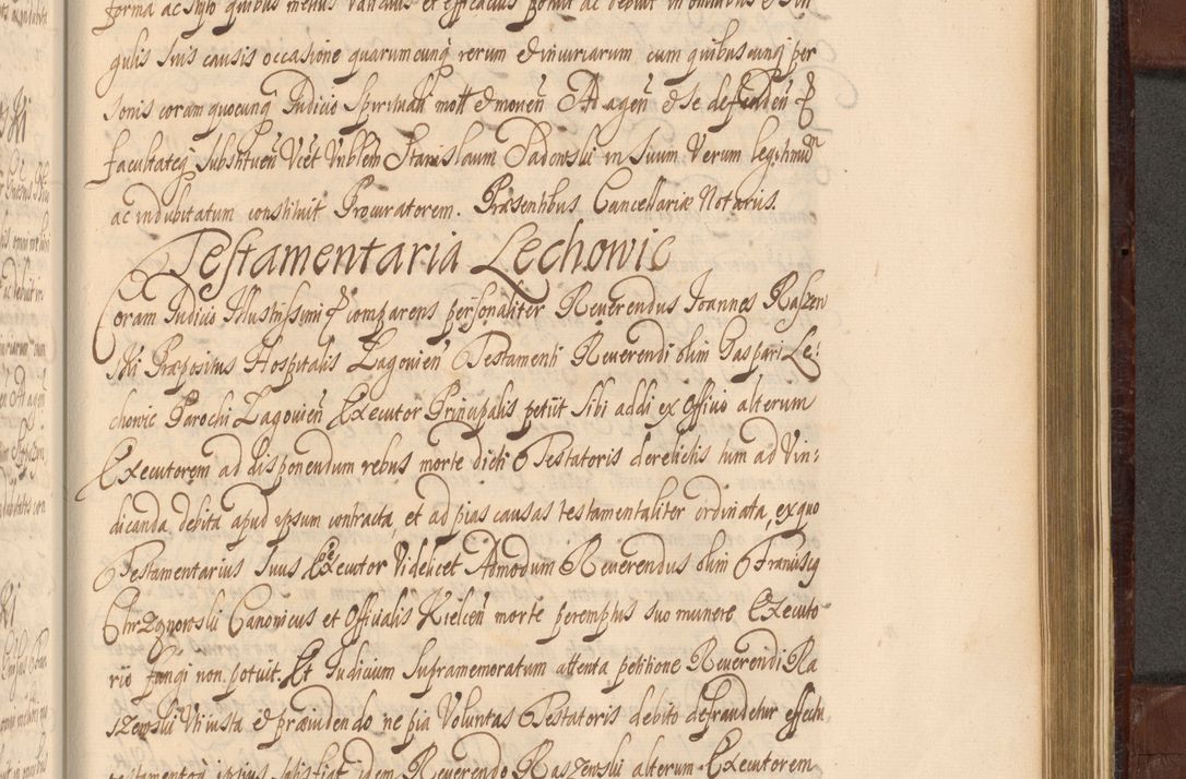 Zdjęcie nr 1360 dla obiektu archiwalnego: Acta actorum episcopalium R. D. Andreae Trzebicki ab anno 1670 ad annum 1675 mensem Martinum acticatorum Volumen V
