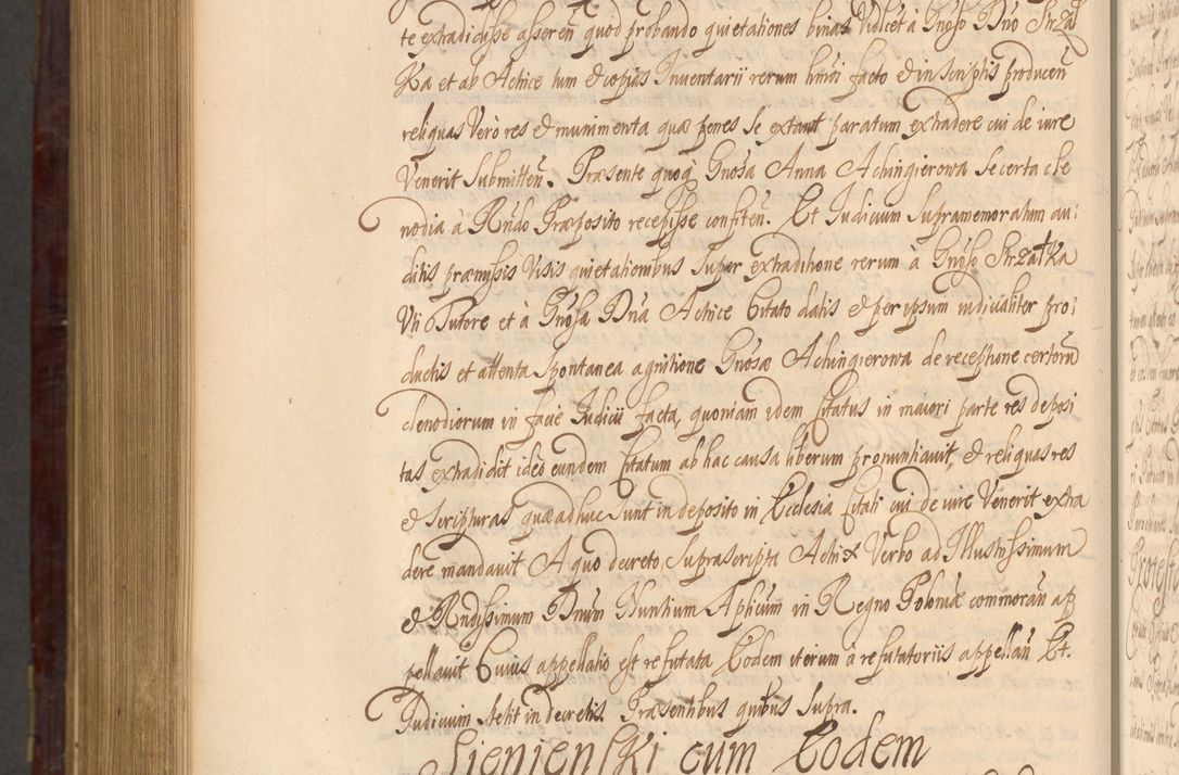 Zdjęcie nr 1355 dla obiektu archiwalnego: Acta actorum episcopalium R. D. Andreae Trzebicki ab anno 1670 ad annum 1675 mensem Martinum acticatorum Volumen V