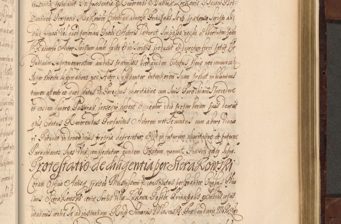 Zdjęcie nr 1356 dla obiektu archiwalnego: Acta actorum episcopalium R. D. Andreae Trzebicki ab anno 1670 ad annum 1675 mensem Martinum acticatorum Volumen V