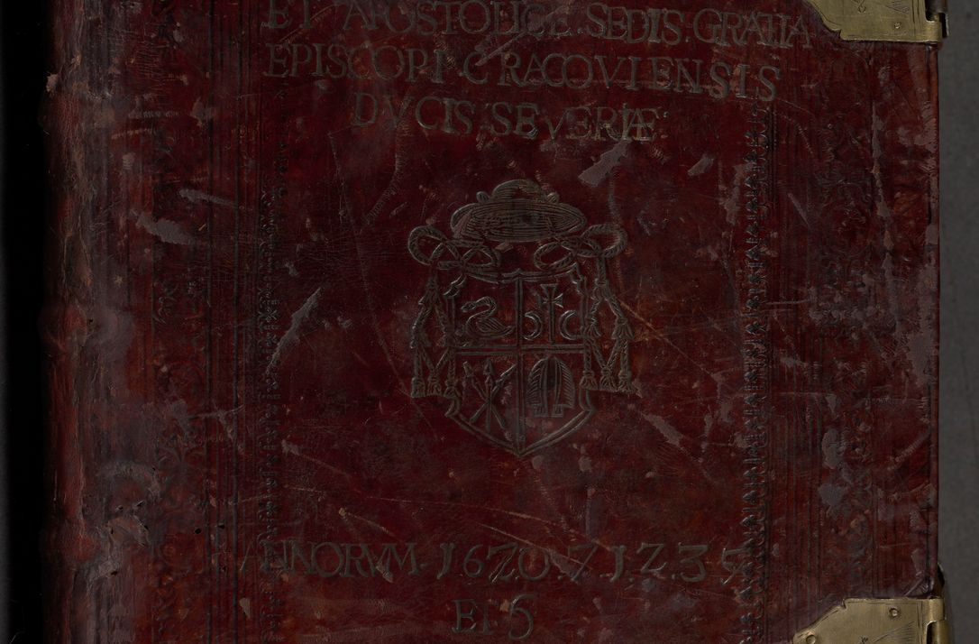 Zdjęcie nr 1 dla obiektu archiwalnego: Acta actorum episcopalium R. D. Andreae Trzebicki ab anno 1670 ad annum 1675 mensem Martinum acticatorum Volumen V