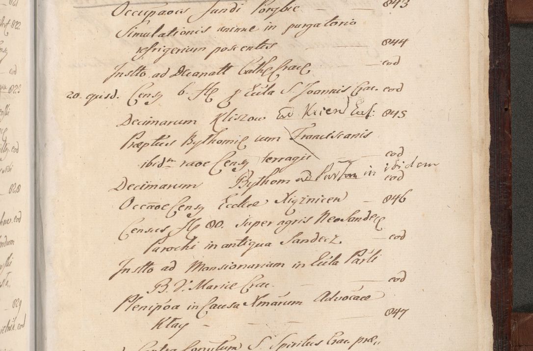 Zdjęcie nr 1714 dla obiektu archiwalnego: Acta actorum episcopalium R. D. Andreae Trzebicki ab anno 1670 ad annum 1675 mensem Martinum acticatorum Volumen V