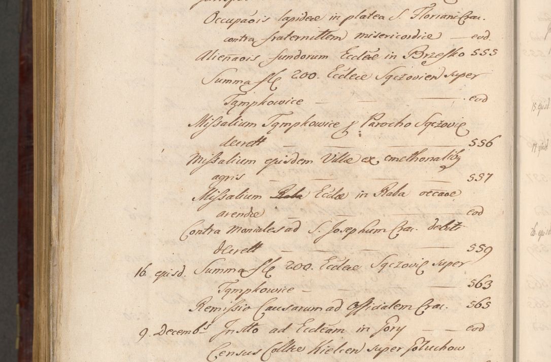 Zdjęcie nr 1701 dla obiektu archiwalnego: Acta actorum episcopalium R. D. Andreae Trzebicki ab anno 1670 ad annum 1675 mensem Martinum acticatorum Volumen V