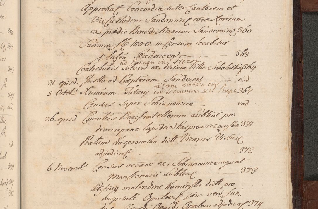 Zdjęcie nr 1690 dla obiektu archiwalnego: Acta actorum episcopalium R. D. Andreae Trzebicki ab anno 1670 ad annum 1675 mensem Martinum acticatorum Volumen V