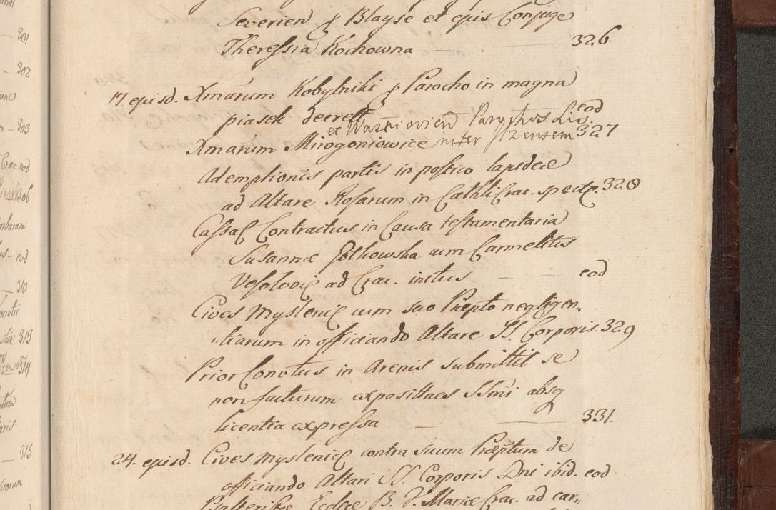 Zdjęcie nr 1688 dla obiektu archiwalnego: Acta actorum episcopalium R. D. Andreae Trzebicki ab anno 1670 ad annum 1675 mensem Martinum acticatorum Volumen V