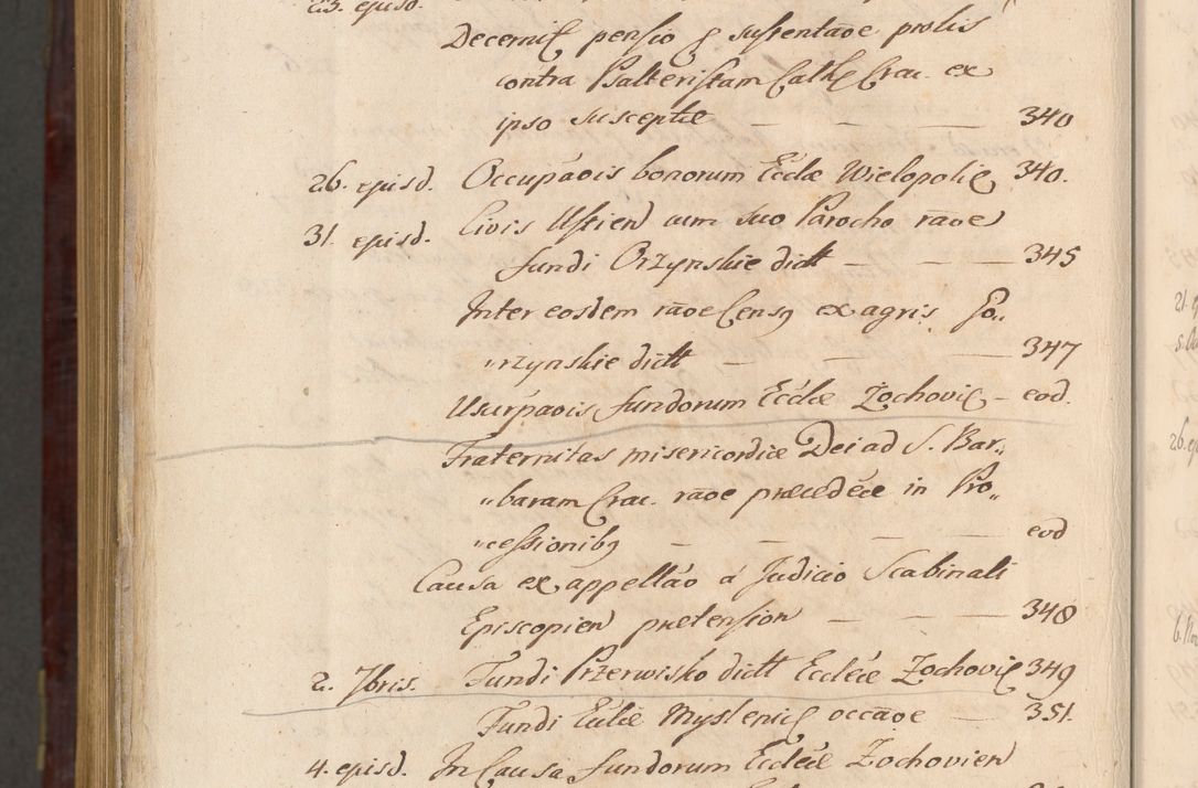 Zdjęcie nr 1689 dla obiektu archiwalnego: Acta actorum episcopalium R. D. Andreae Trzebicki ab anno 1670 ad annum 1675 mensem Martinum acticatorum Volumen V