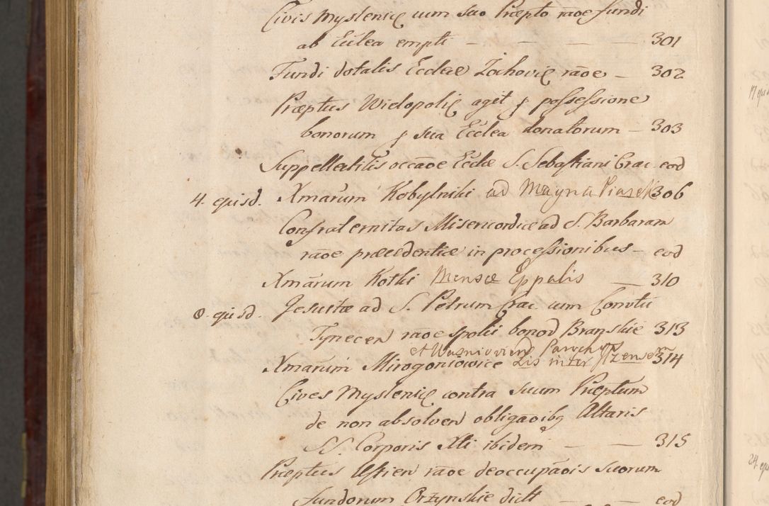 Zdjęcie nr 1687 dla obiektu archiwalnego: Acta actorum episcopalium R. D. Andreae Trzebicki ab anno 1670 ad annum 1675 mensem Martinum acticatorum Volumen V