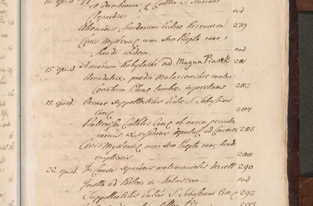 Zdjęcie nr 1686 dla obiektu archiwalnego: Acta actorum episcopalium R. D. Andreae Trzebicki ab anno 1670 ad annum 1675 mensem Martinum acticatorum Volumen V