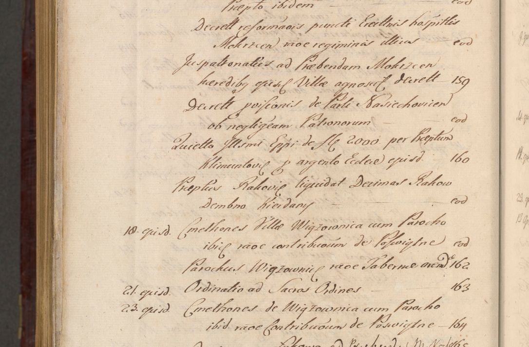Zdjęcie nr 1681 dla obiektu archiwalnego: Acta actorum episcopalium R. D. Andreae Trzebicki ab anno 1670 ad annum 1675 mensem Martinum acticatorum Volumen V