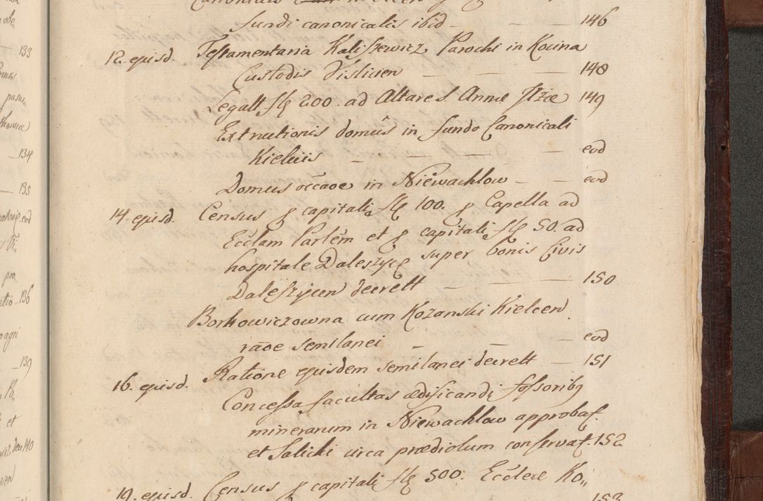 Zdjęcie nr 1680 dla obiektu archiwalnego: Acta actorum episcopalium R. D. Andreae Trzebicki ab anno 1670 ad annum 1675 mensem Martinum acticatorum Volumen V