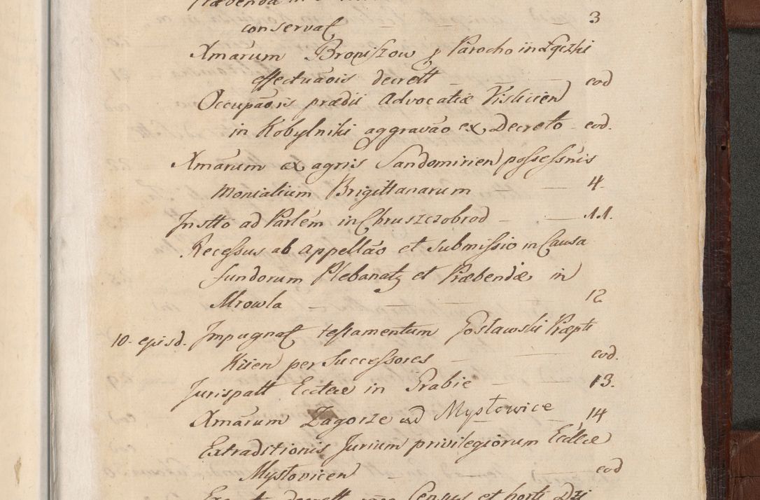 Zdjęcie nr 1670 dla obiektu archiwalnego: Acta actorum episcopalium R. D. Andreae Trzebicki ab anno 1670 ad annum 1675 mensem Martinum acticatorum Volumen V