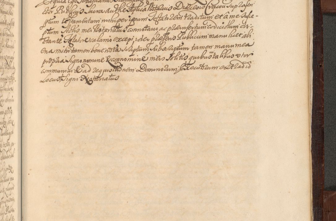 Zdjęcie nr 1664 dla obiektu archiwalnego: Acta actorum episcopalium R. D. Andreae Trzebicki ab anno 1670 ad annum 1675 mensem Martinum acticatorum Volumen V