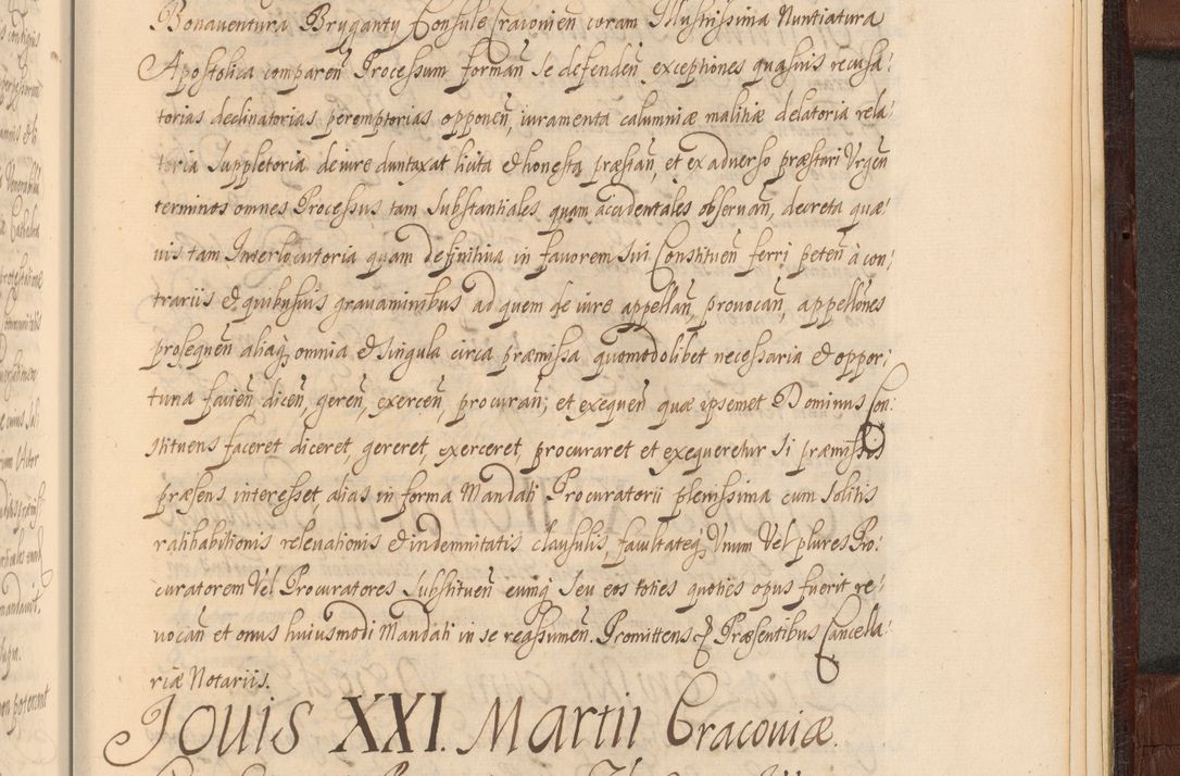 Zdjęcie nr 1654 dla obiektu archiwalnego: Acta actorum episcopalium R. D. Andreae Trzebicki ab anno 1670 ad annum 1675 mensem Martinum acticatorum Volumen V