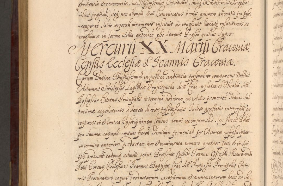 Zdjęcie nr 1647 dla obiektu archiwalnego: Acta actorum episcopalium R. D. Andreae Trzebicki ab anno 1670 ad annum 1675 mensem Martinum acticatorum Volumen V