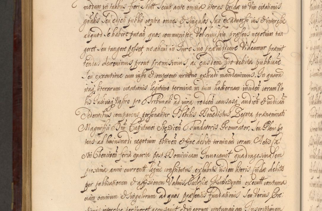 Zdjęcie nr 1631 dla obiektu archiwalnego: Acta actorum episcopalium R. D. Andreae Trzebicki ab anno 1670 ad annum 1675 mensem Martinum acticatorum Volumen V