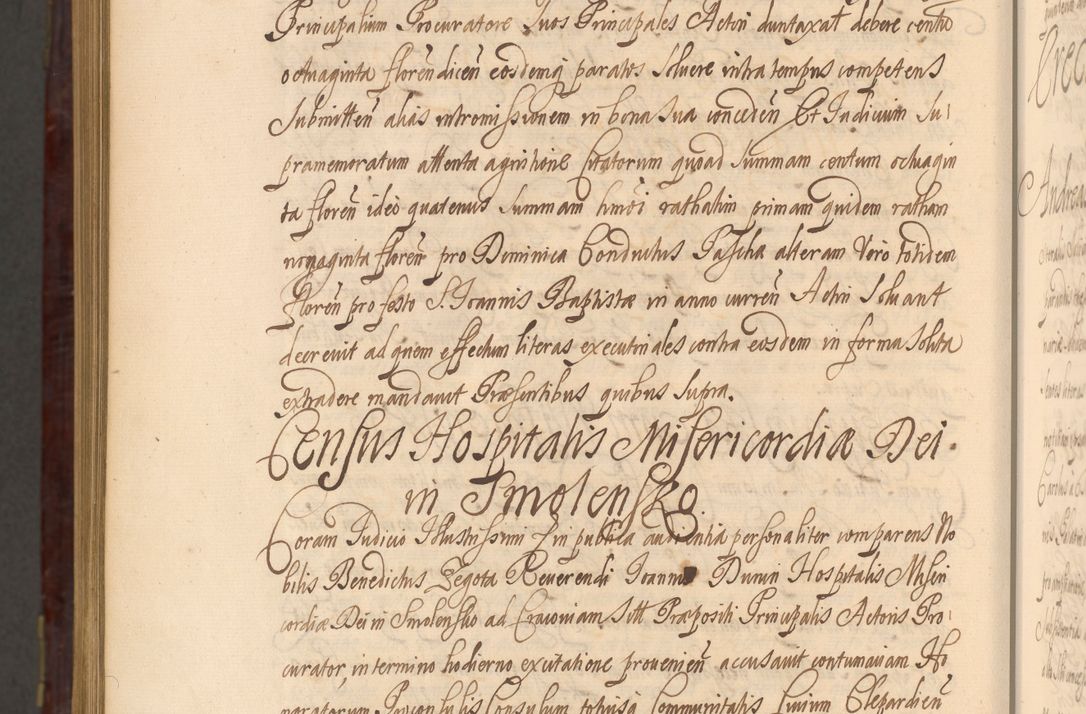 Zdjęcie nr 1629 dla obiektu archiwalnego: Acta actorum episcopalium R. D. Andreae Trzebicki ab anno 1670 ad annum 1675 mensem Martinum acticatorum Volumen V