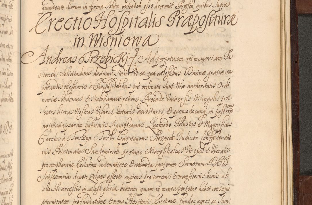 Zdjęcie nr 1630 dla obiektu archiwalnego: Acta actorum episcopalium R. D. Andreae Trzebicki ab anno 1670 ad annum 1675 mensem Martinum acticatorum Volumen V