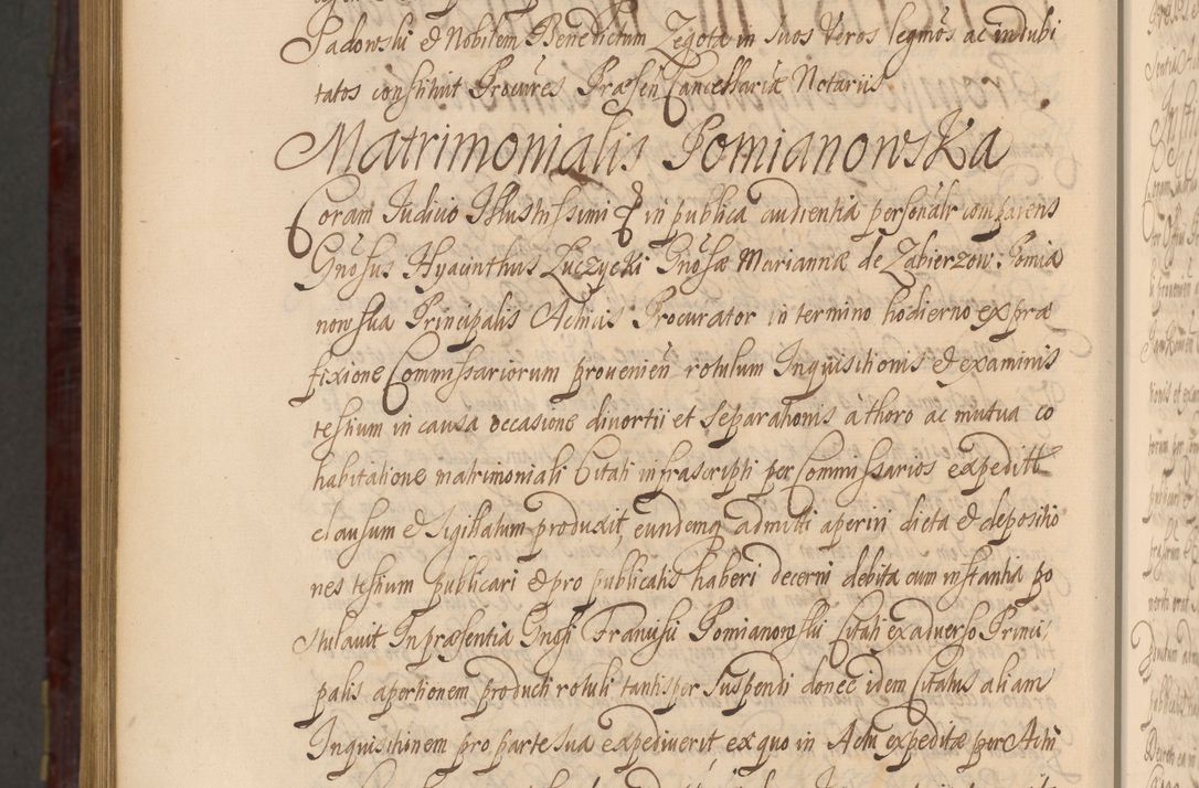 Zdjęcie nr 1623 dla obiektu archiwalnego: Acta actorum episcopalium R. D. Andreae Trzebicki ab anno 1670 ad annum 1675 mensem Martinum acticatorum Volumen V