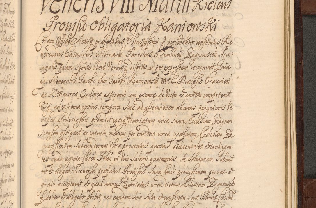 Zdjęcie nr 1622 dla obiektu archiwalnego: Acta actorum episcopalium R. D. Andreae Trzebicki ab anno 1670 ad annum 1675 mensem Martinum acticatorum Volumen V
