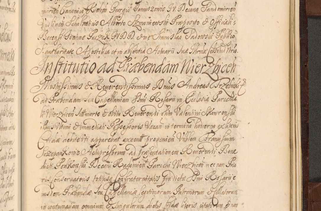 Zdjęcie nr 1620 dla obiektu archiwalnego: Acta actorum episcopalium R. D. Andreae Trzebicki ab anno 1670 ad annum 1675 mensem Martinum acticatorum Volumen V
