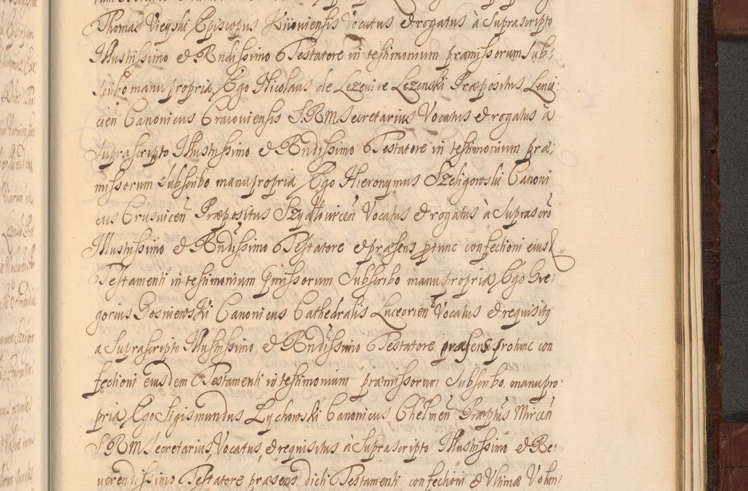 Zdjęcie nr 1612 dla obiektu archiwalnego: Acta actorum episcopalium R. D. Andreae Trzebicki ab anno 1670 ad annum 1675 mensem Martinum acticatorum Volumen V