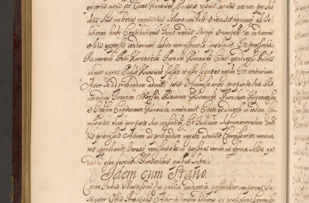 Zdjęcie nr 1601 dla obiektu archiwalnego: Acta actorum episcopalium R. D. Andreae Trzebicki ab anno 1670 ad annum 1675 mensem Martinum acticatorum Volumen V